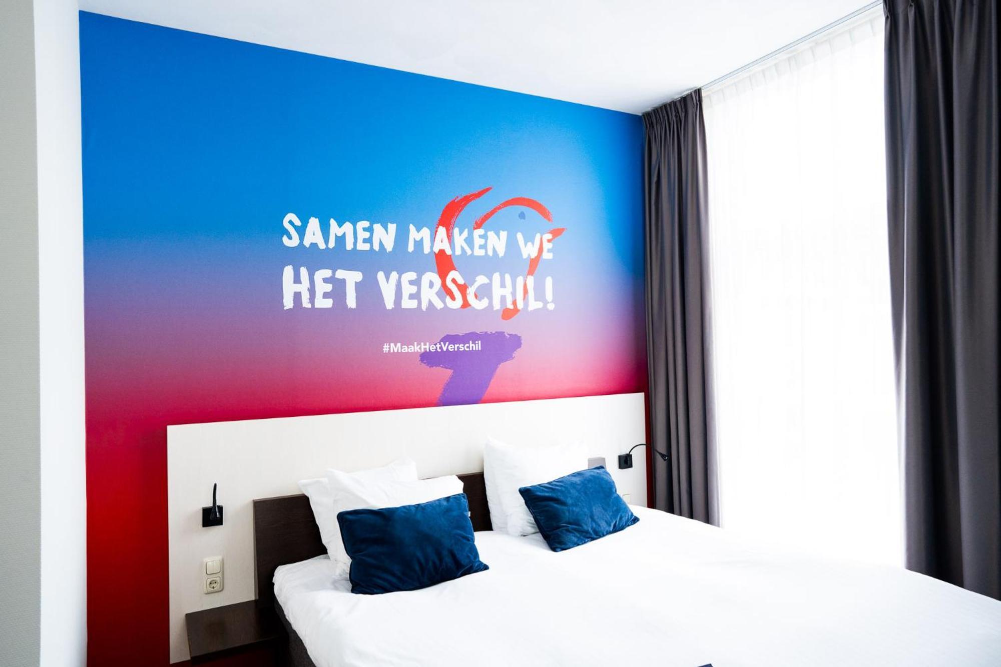 וחנינגן Hotel De Wereld מראה חיצוני תמונה